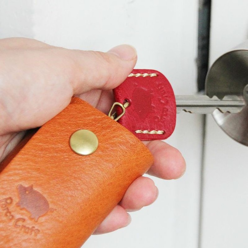 Polcolosso Craft Key Cover, Original Tochigi Leather, Made in Japan,