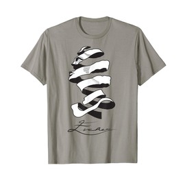 MC Escher Like T Shirt Design Of Woman T-Shirt