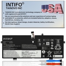 INTIFO 75Whr L21C4PH0 Laptop Battery Compatible with Lenovo IdeaPad Yoga 9-14IAP7 9-14IRP8 Series L21B4PH0 L21D4PH0 5B11D97137 5B11D97138 5B11D97140 5B11D97141 5B11D97142 5B11D97146 5B11N52020