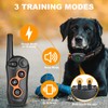 Dog Shock Collar with Remote Control,1300Ft,IP67 Waterproof Dog Training Collar