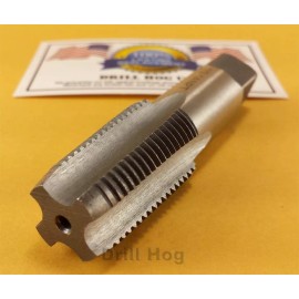 Drill Hog USA 3/4" Pipe Tap 3/4-14 Tap NPT 3/4" Pipe Threader Lifetime Warranty