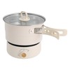 WOHAIPA Portable Mini Folding Handle Electric Hot Pot Lamian Noodles