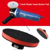 Power Tool Hook and Loop Backing Pad, 5 Inch Plastic