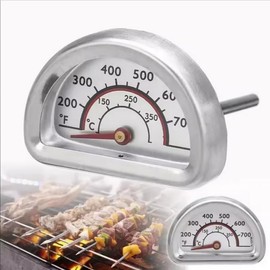 Oven Thermometer for Kitchen Home Baking Household Cooking Temp Gauge 0-400°C BBQ Smoker Grill Thermometer Heat Indicator