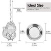 TOCCOOL 2PCS Fox Tea Infuser Set - Stainless Steel Mesh