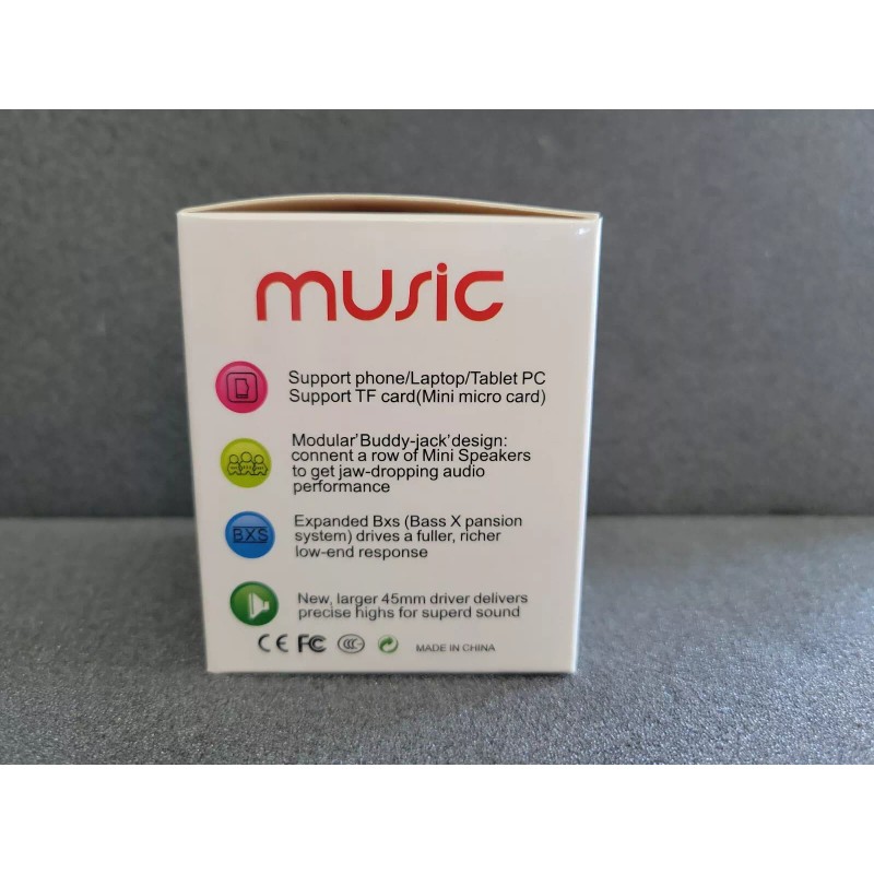 Unbranded Portable Micro SD TF USB Mini Stereo Bluetooth Music