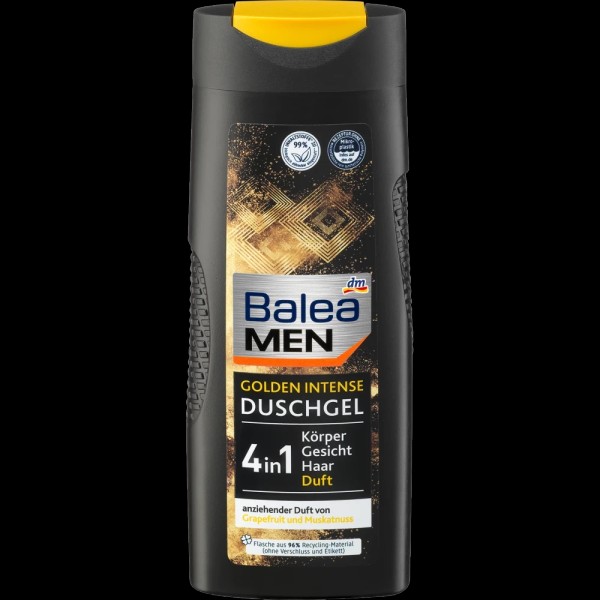 Balea Men Golden Intense Shower Gel, 300 ml