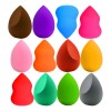 Esponjas Para Maquillaje Mayoreo Beauty Blenders Aplicadores Blanco Mediana