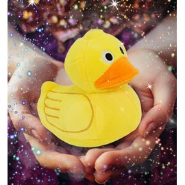 DolliBu Snug Mooshies Duck Stuffed Animal - Farm Life Super Squishy Soft Sensory Plush Toy for Girls and Boys, Cute Small Kids Plush Animal Friend to Play, Squeeze, Soothe Stress and Cuddle - 4 Inches