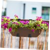 Totority 1Set Iron Flower Pot Bracket Heavy Duty Flower Planter