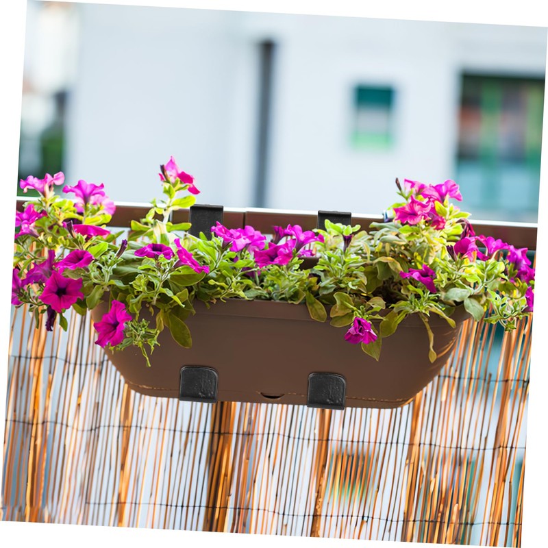 Totority 1Set Iron Flower Pot Bracket Heavy Duty Flower Planter