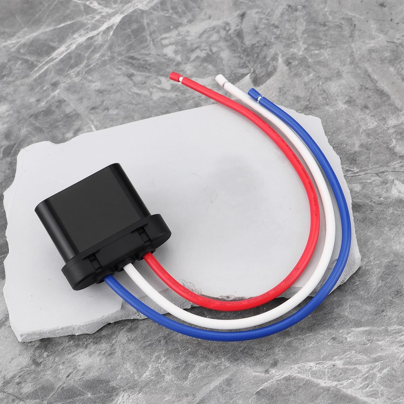 ECSiNG Cooling Fan Motor Harness Connector 3P Compatible with Ford