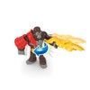 Fisher-Price Imaginext Preschool Toys Boss Level Army Pack 9-Piece Monkey