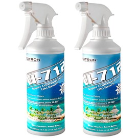 Neutron Industries NI-712 Tiki Beach Odor Eliminator Spray (2 bottles) – Powerful, Long-Lasting Odor Neutralizer – Instant Air Freshener for Home, Car & More – Pint-Sized (16 oz)