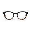 eyebobs Waylaid Wide Premium Unisex Reading Glasses, Black & Demi