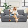 MAXIJIN 3 Piece Stretch Couch Covers for 2 Cushion Couch