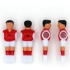 Phinacan 4Pcs Foosball Men Replacement Soccer Table Player Football Players