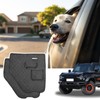VKGUG 2PCS Dog Car Door Protector with Mesh Pocket Compatible