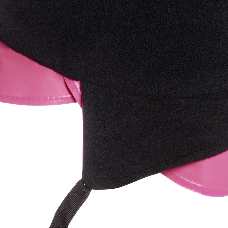 Playshoes Girl's Kids Waterproof Rain with Fleece lining Hat, Pink,