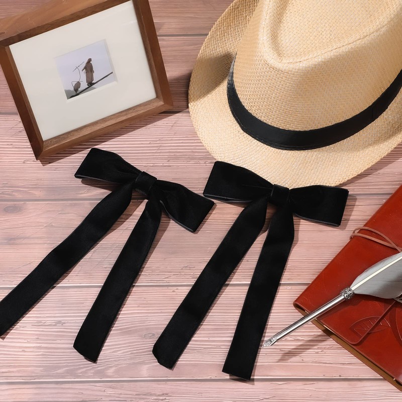 Geyoga 2 Pack Western Bow Ties for Men Colonel Tie