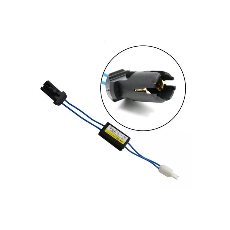 Car Passion 2 x Coppia Resistenze Lampadine Led T10 W5W
