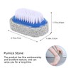 FOMIYES Pc Set Pumice Stone Foot Scrubber Remover for Pedicure
