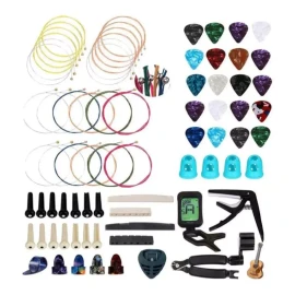 PALMUSIC Kit De Afinador De Guitarra De 75 Pzs Accesorios De Guitarra