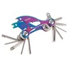 Troika Unisex - Adult Multifunctional Tool Iridescent Silver Handy