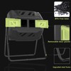 SQUEEZE master Compost Bin 43 Gallon Outdoor Tumbler composters Garden