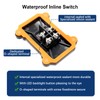 Waterproof Inline Switch Binghe 12-24V 30A IP67 Waterproof Inline Switch