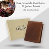 Baur Men's Genuine Leather Wallet with RFID Protection Large Wallet