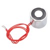 Electromagnet Solenoid Pure Iron Mini Round Suction Cup Electric Lifting