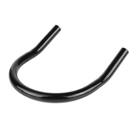 Aro del asiento de la motocicleta, aro del marco del asiento trasero de la motocicleta Soporte de bucle del asiento trasero de estilo plano Accesorio de bricolaje(210 mm curvo)