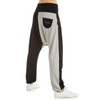 Winshape – Pantaloni da Allenamento da Donna, Donna, Schwarz/Grey Melange,