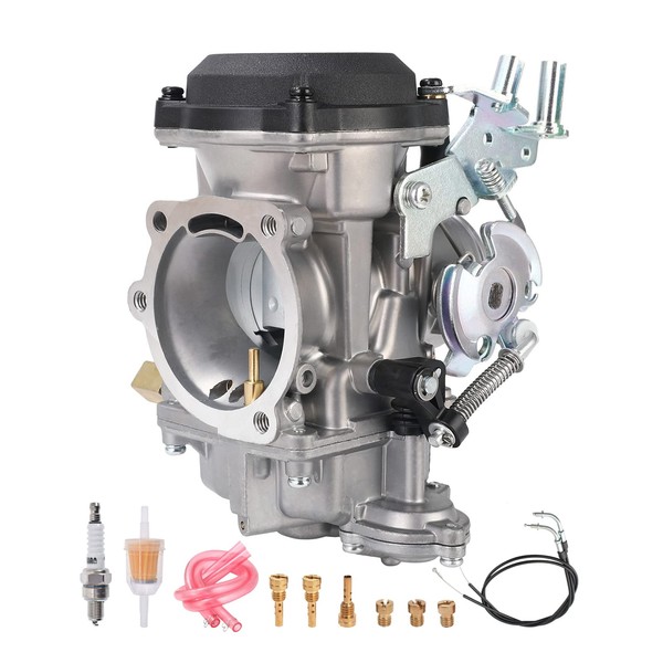 SVKZGFZ CV40 Carburetor & Throttle Cable (35.4") for Harley Davidson