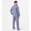 DAVID ARCHY Men's Cotton Sleepwear Button-Down Pajamas Set Mens Sleepwear