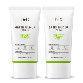 Dr. G Green Mild Up Sun Plus Sun Cream x 2 35ml SPF50 Plus PA Plus Plus Plus Plus / 닥터지 그린 마일드 업 선 플러스 선크림 x 2개 35ml SPF50플러스 PA플러스플러스플러스플러스