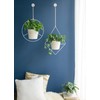 Mkono Ceiling Hooks for Hanging Plants, Metal Plant Hanger Bracket