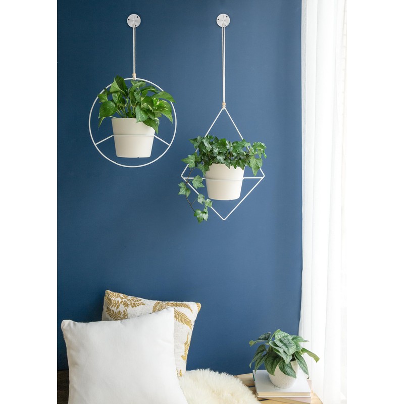 Mkono Ceiling Hooks for Hanging Plants, Metal Plant Hanger Bracket