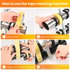 Court Line Tape Machine,Playing Field Line Striping Machine,Parking Lot Striping
