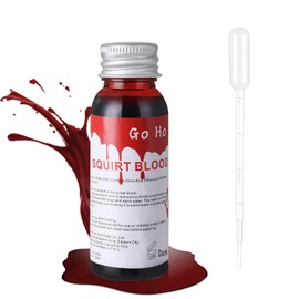 Chaojibao Set Cosplay Accessories, Fake Blood, Fresh Blood, Old Blood, Blood, Glue, Scars Blood, Realistic Texture, Skin-friendly, Safe for Clothes, Face and Body Pictures, Costume, Cosplay, Stage,