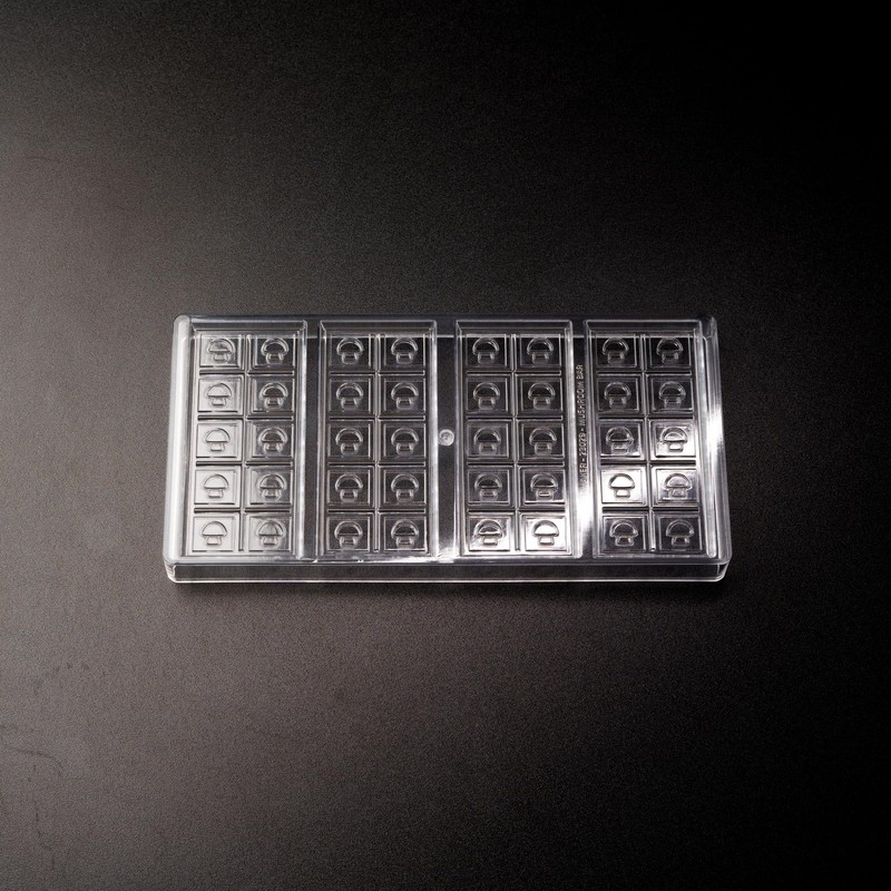 Bold Maker 10pc Chocolate Bar Mold - Mushroom Symbol -