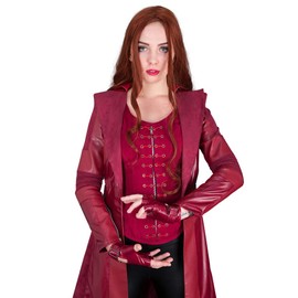 Cosplay.fm Women's Heroine Outfit Cosplay Costume Jacket with Pants Vest (S)