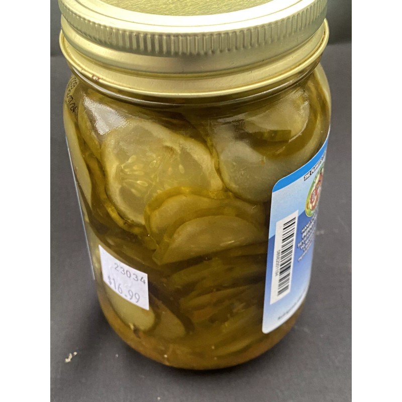 Pepper Palace Sweet Habanero Pickle Slims & Peppers 16oz