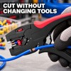 Automatic Wire Stripper and Cutter 2-in-1, 32-7 AWG Self-Adjusting Electrical