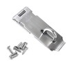BuxiuGK Stainless Steel Padlock Hasp 4 Inches,Heavy Duty Hasp and