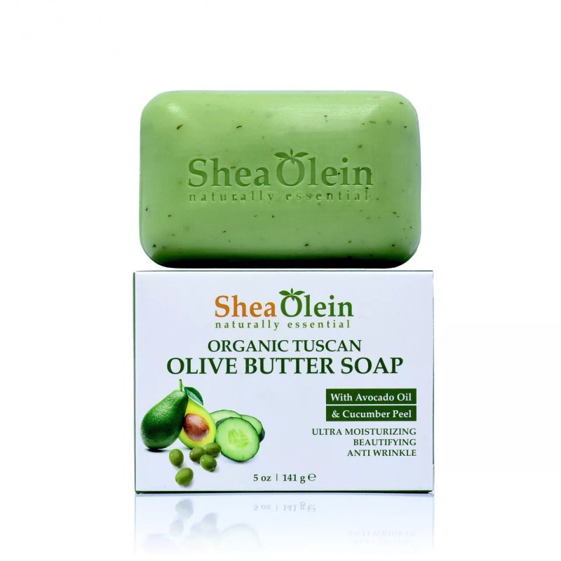 Shea Olein Organic Tuscan Olive Butter Soap, 6-pack