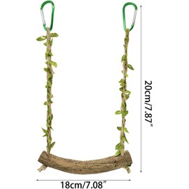 Chicken Swing Chicken Toy Perch Chicken Stand Bird Chew Toy for Birds Parrots Training Stand Holder and Parrots Bird Birdcage Accessories, Swings