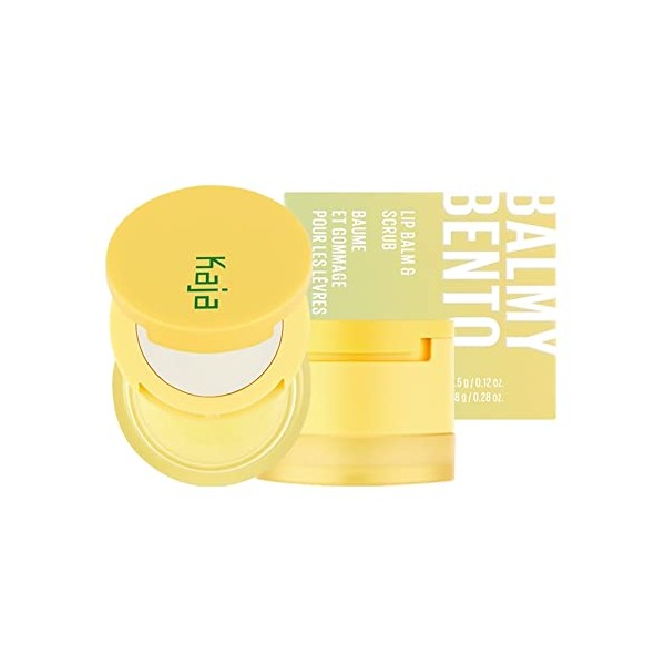 Sunsmile Kaja Vermy Bento [01 Pina Colada] Lip Balm/Lip Scrub