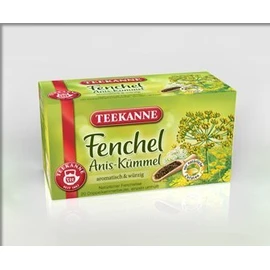 TEEKANNE Fenchel Anis-Kümmel (fennel anise-caraway) / 2x 20 tea bags fresh + direct german-import